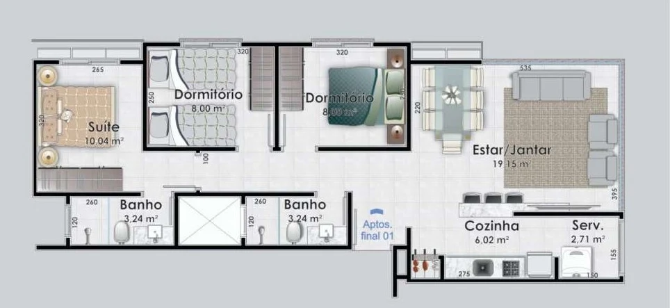 Planta do empreendimento