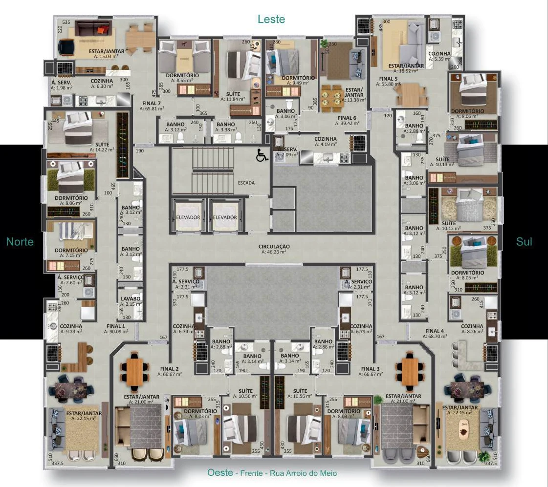 Planta do empreendimento