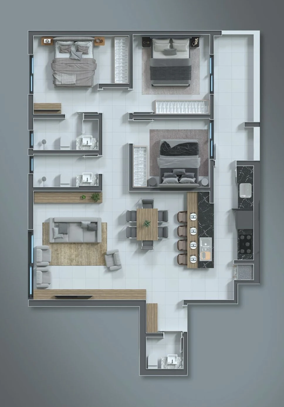 Planta do empreendimento