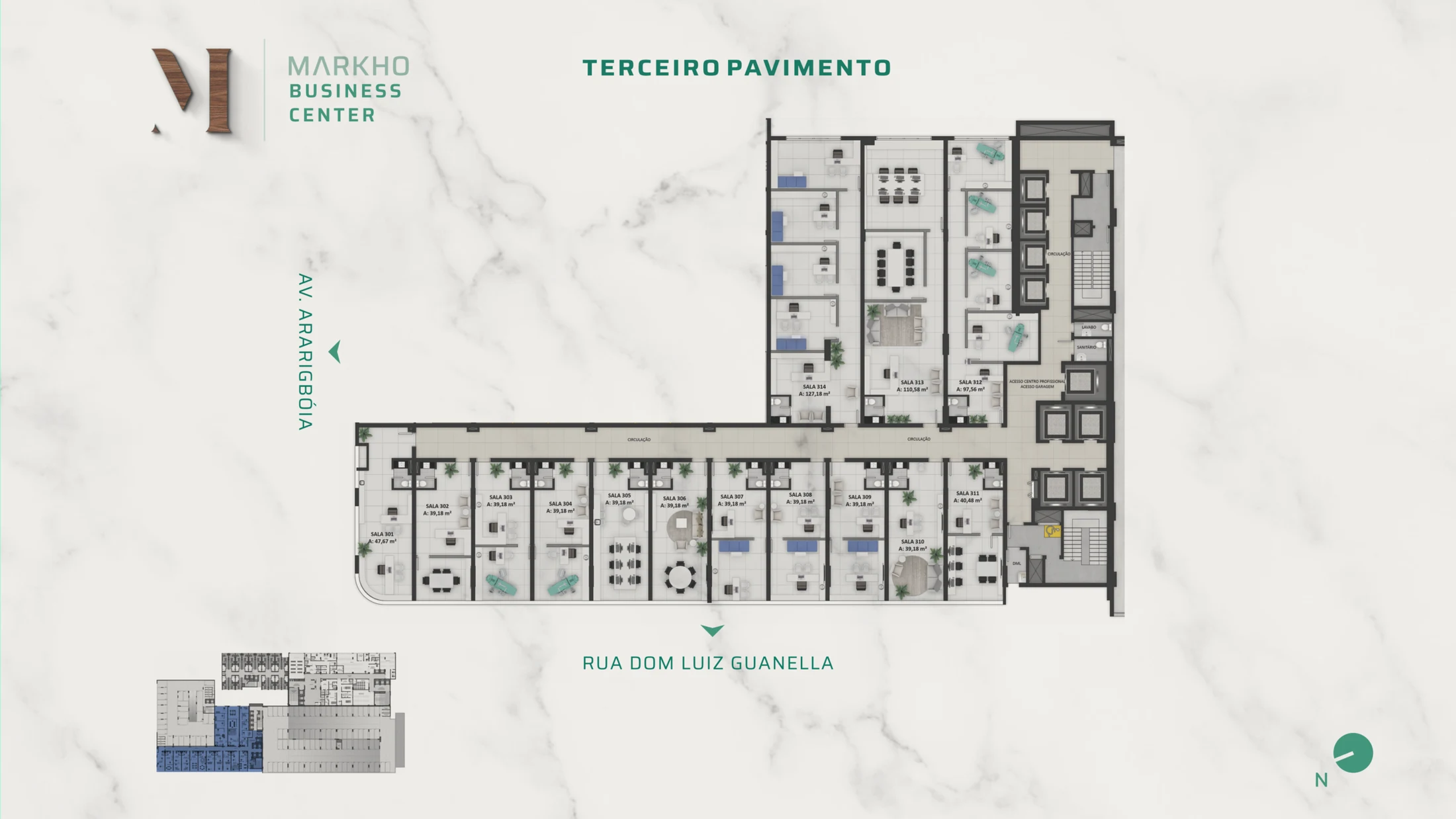 Planta do empreendimento