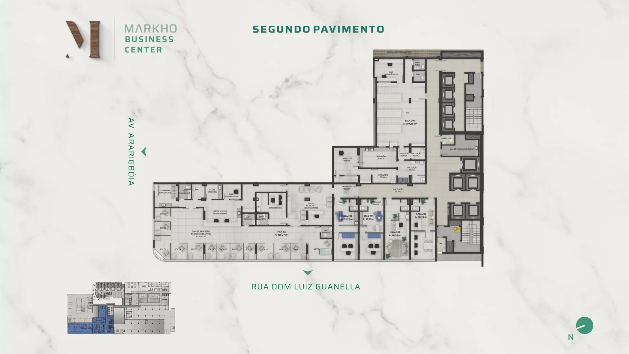 Planta do empreendimento