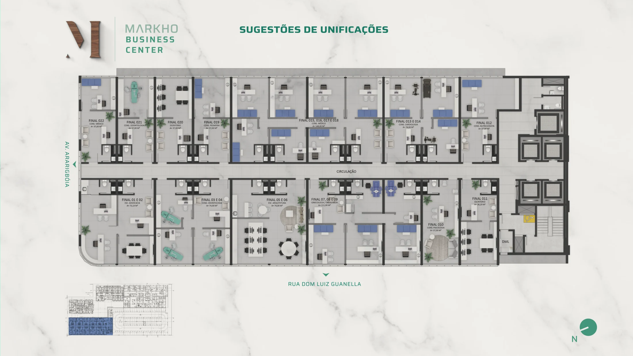 Planta do empreendimento