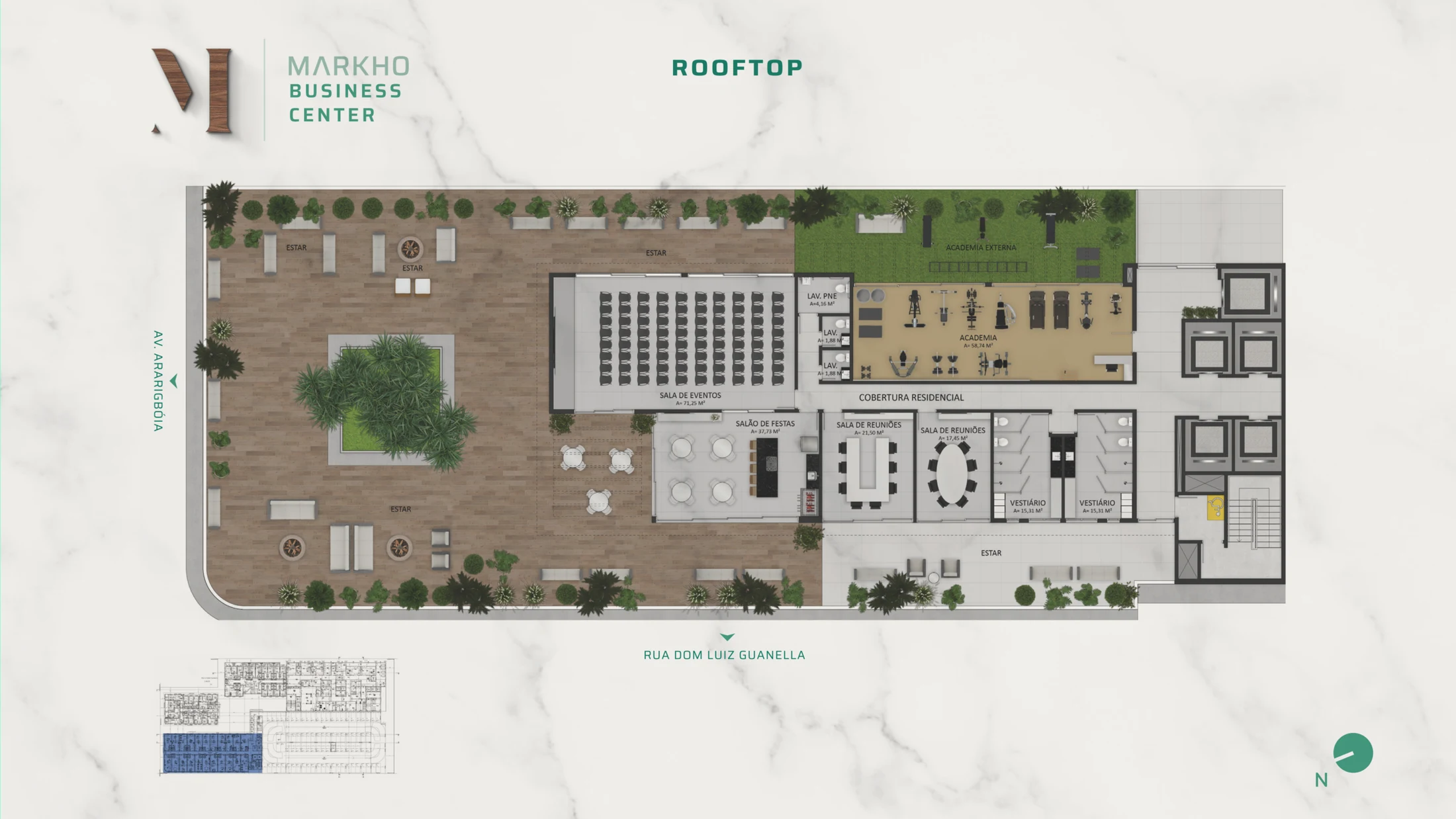 Planta do empreendimento