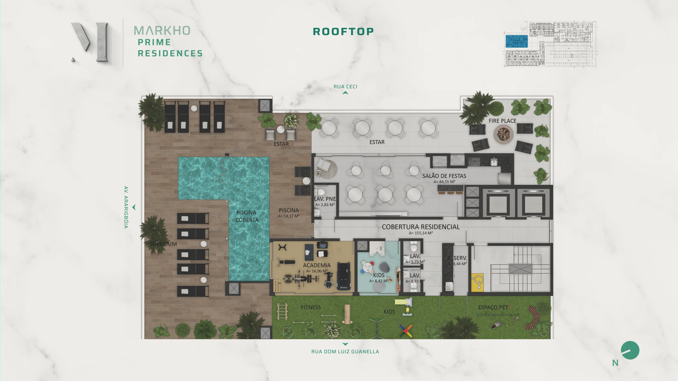 Planta do empreendimento