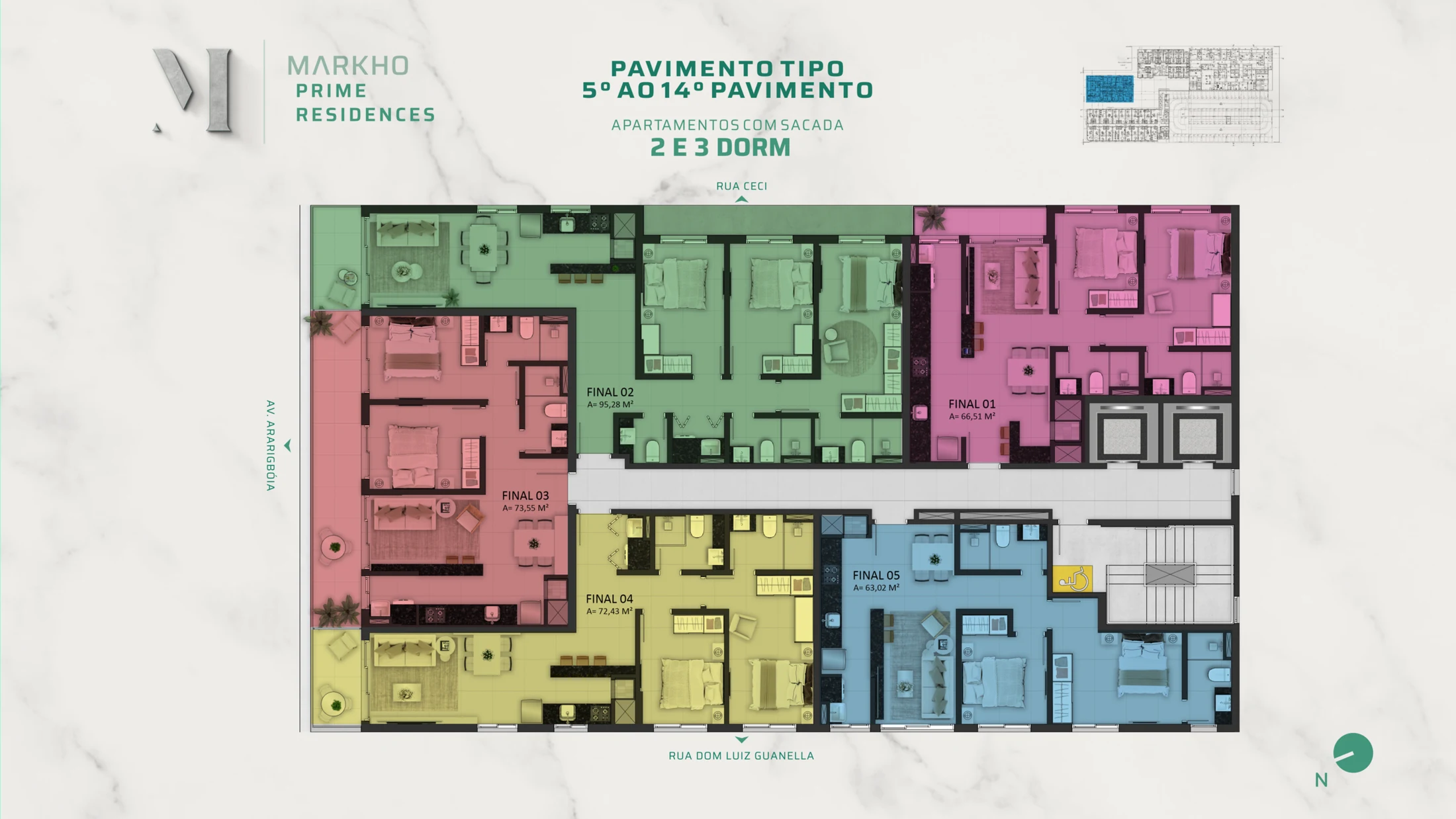 Planta do empreendimento