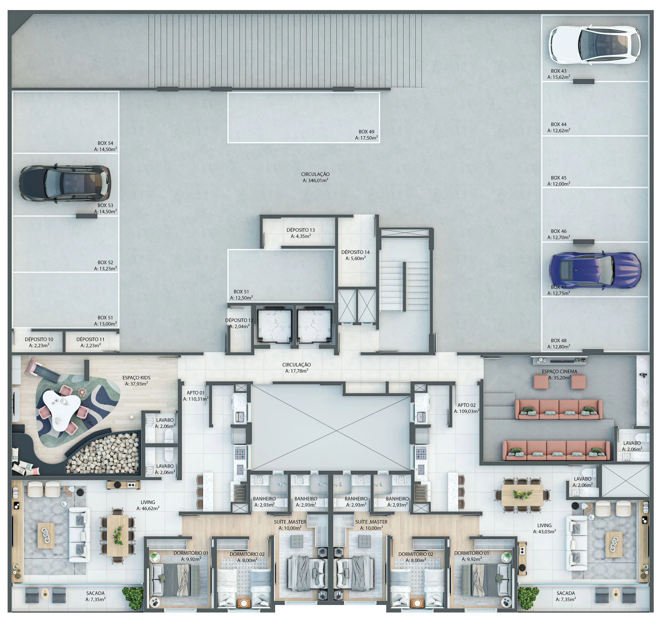 Planta do empreendimento