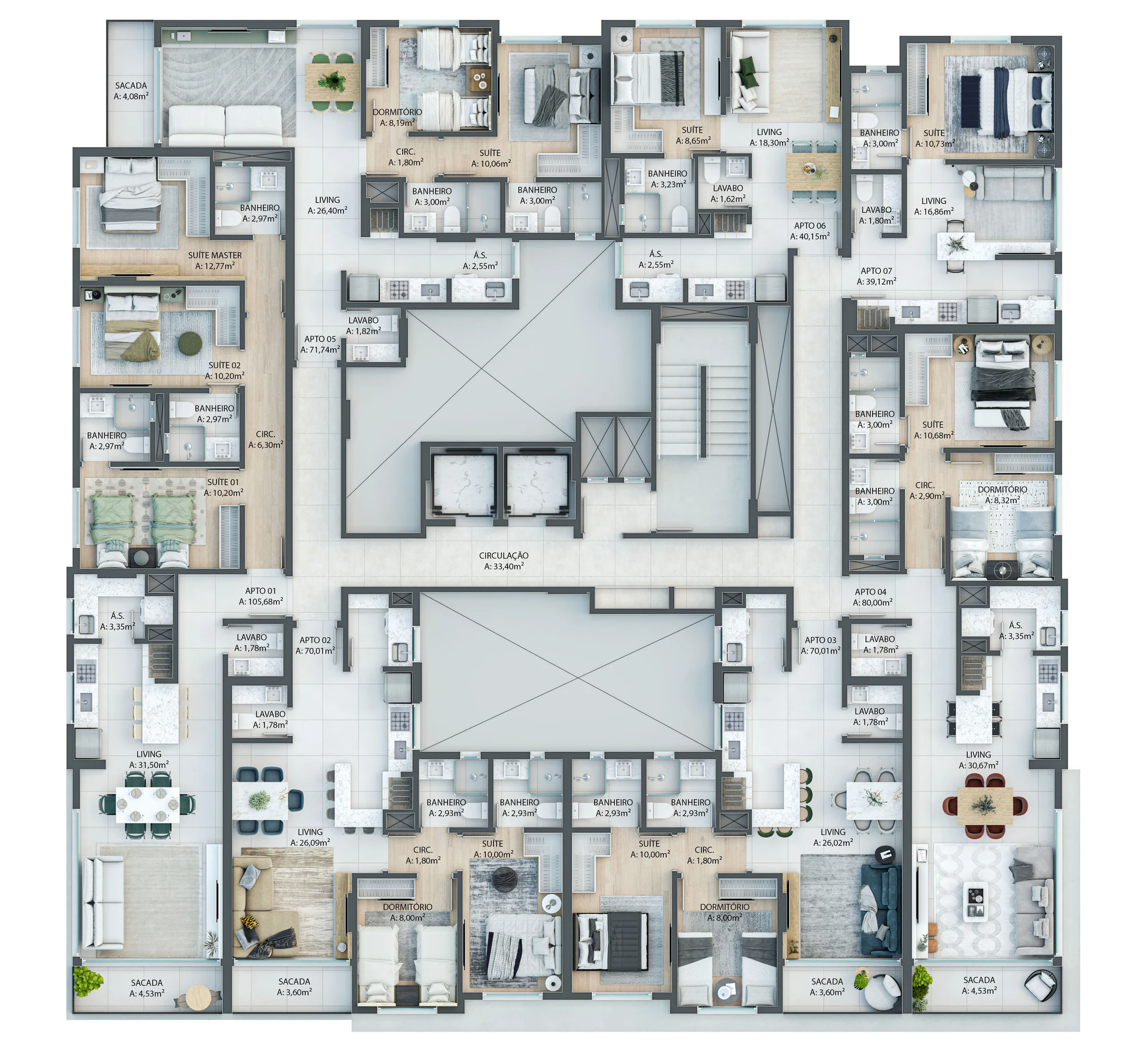 Planta do empreendimento