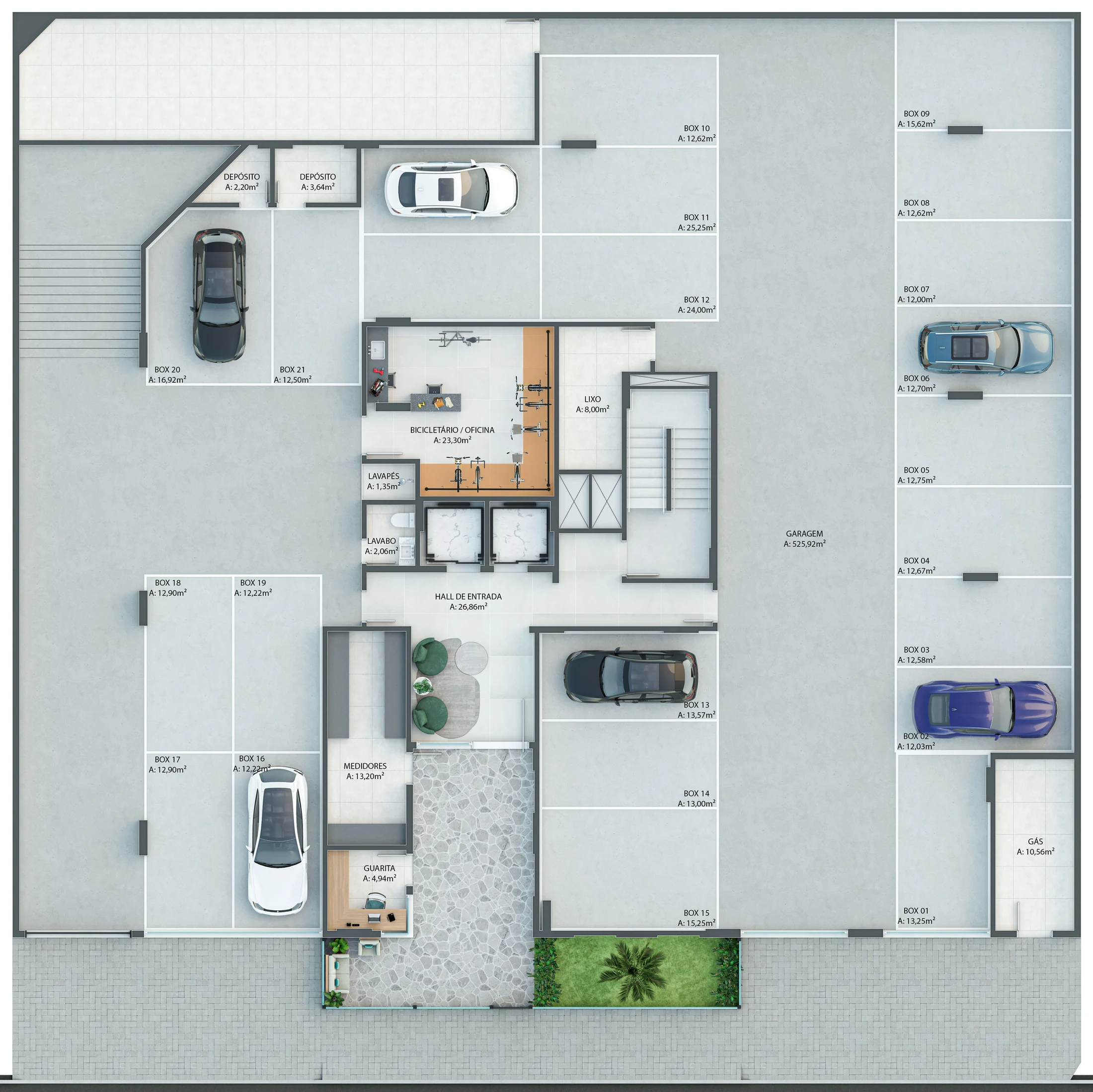 Planta do empreendimento