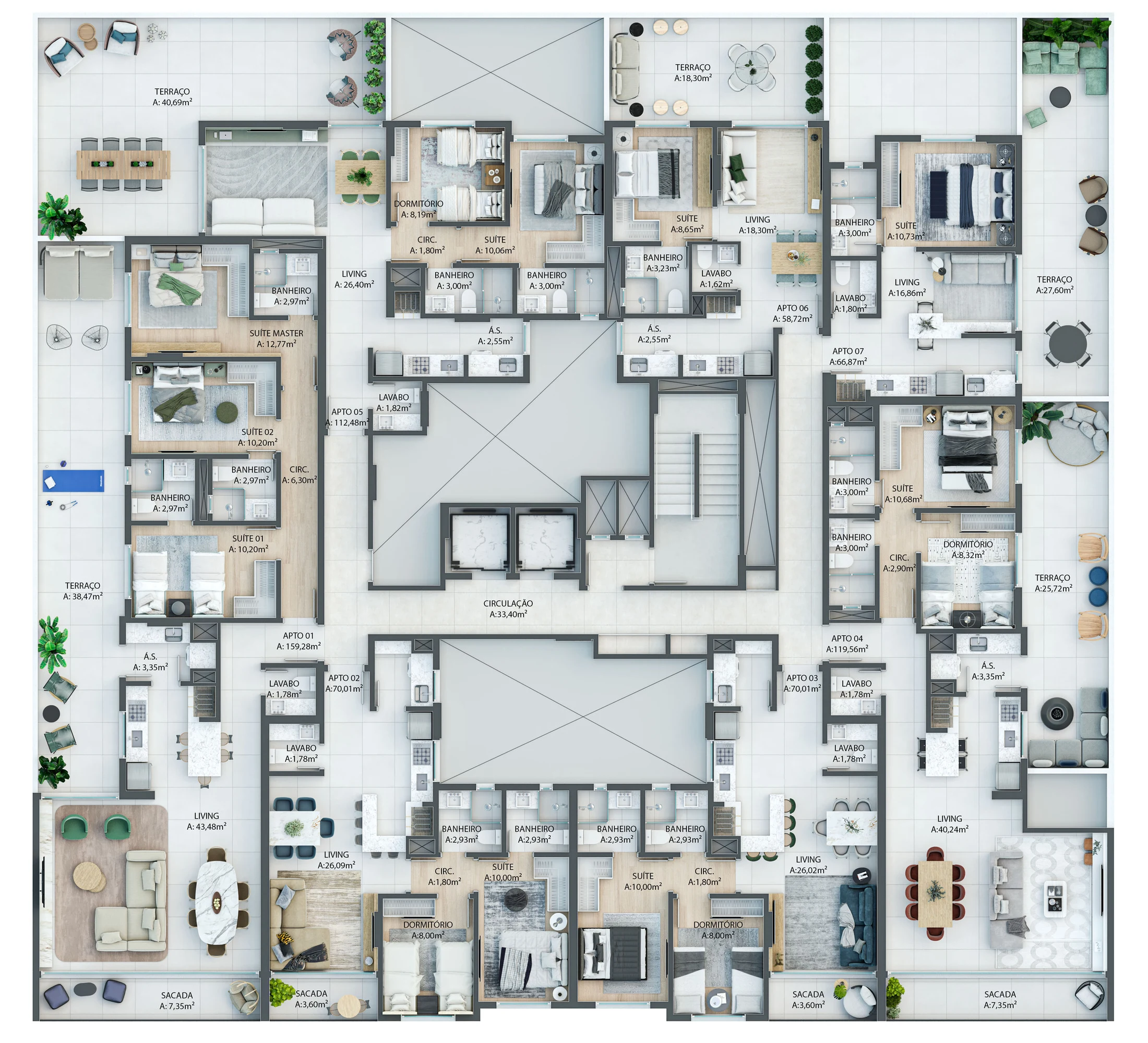 Planta do empreendimento
