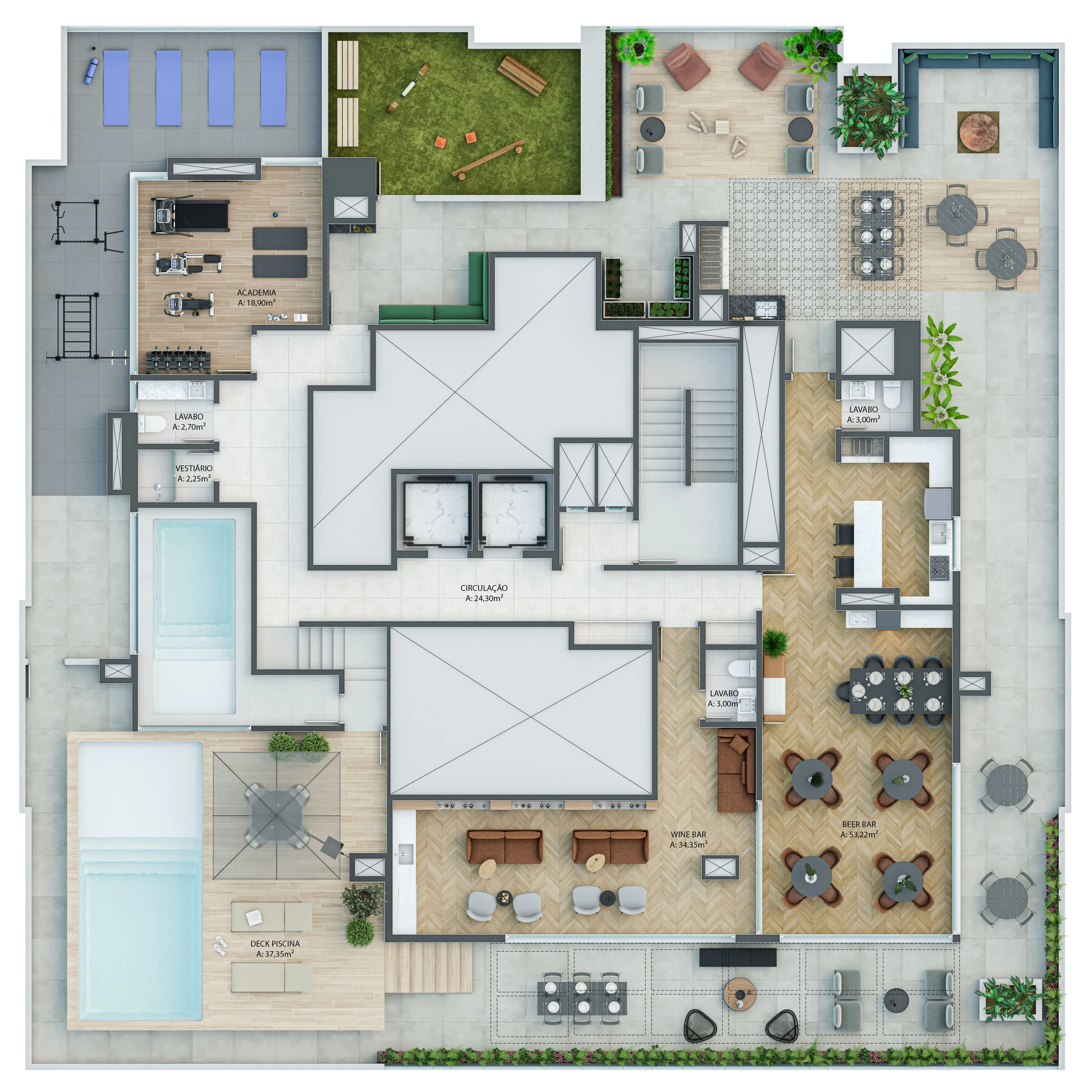 Planta do empreendimento