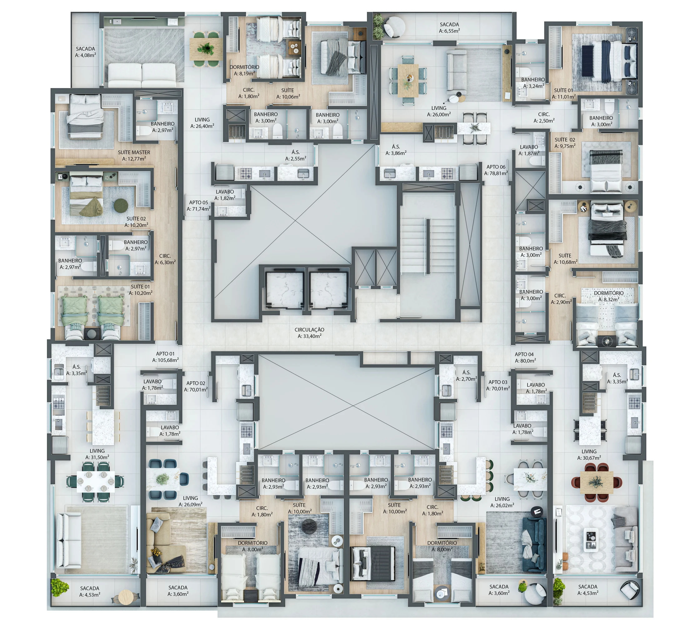Planta do empreendimento