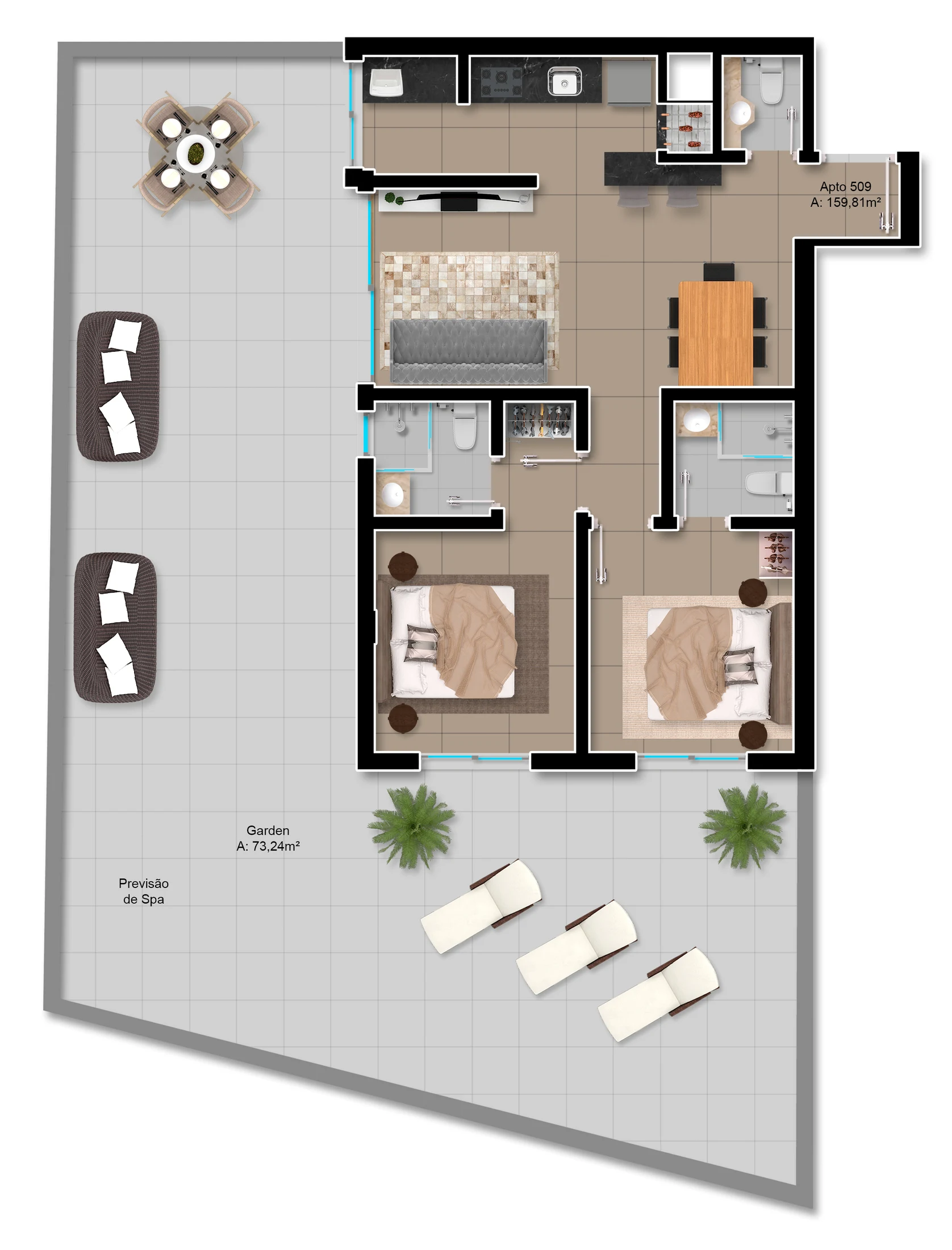 Planta do empreendimento