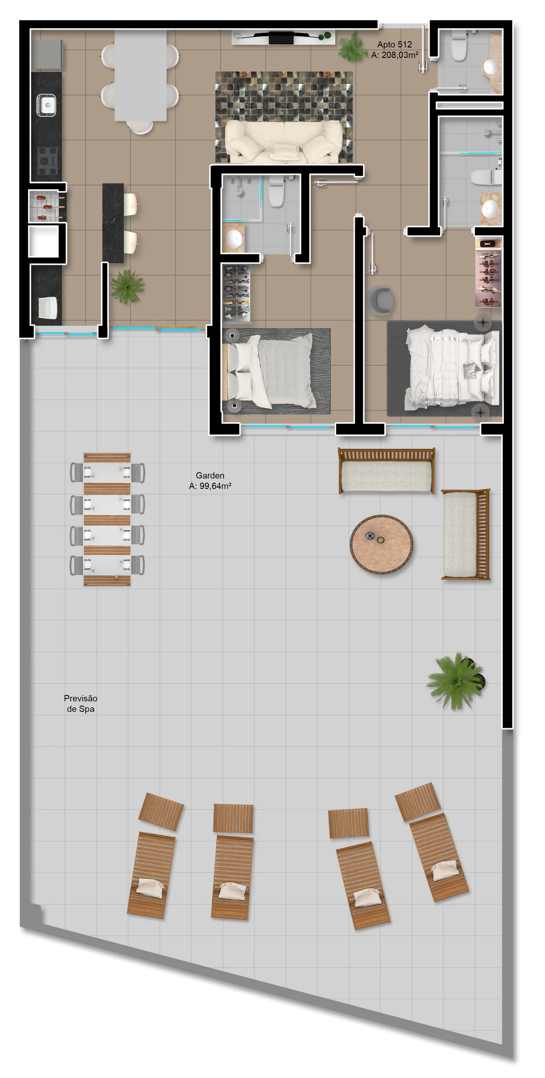 Planta do empreendimento
