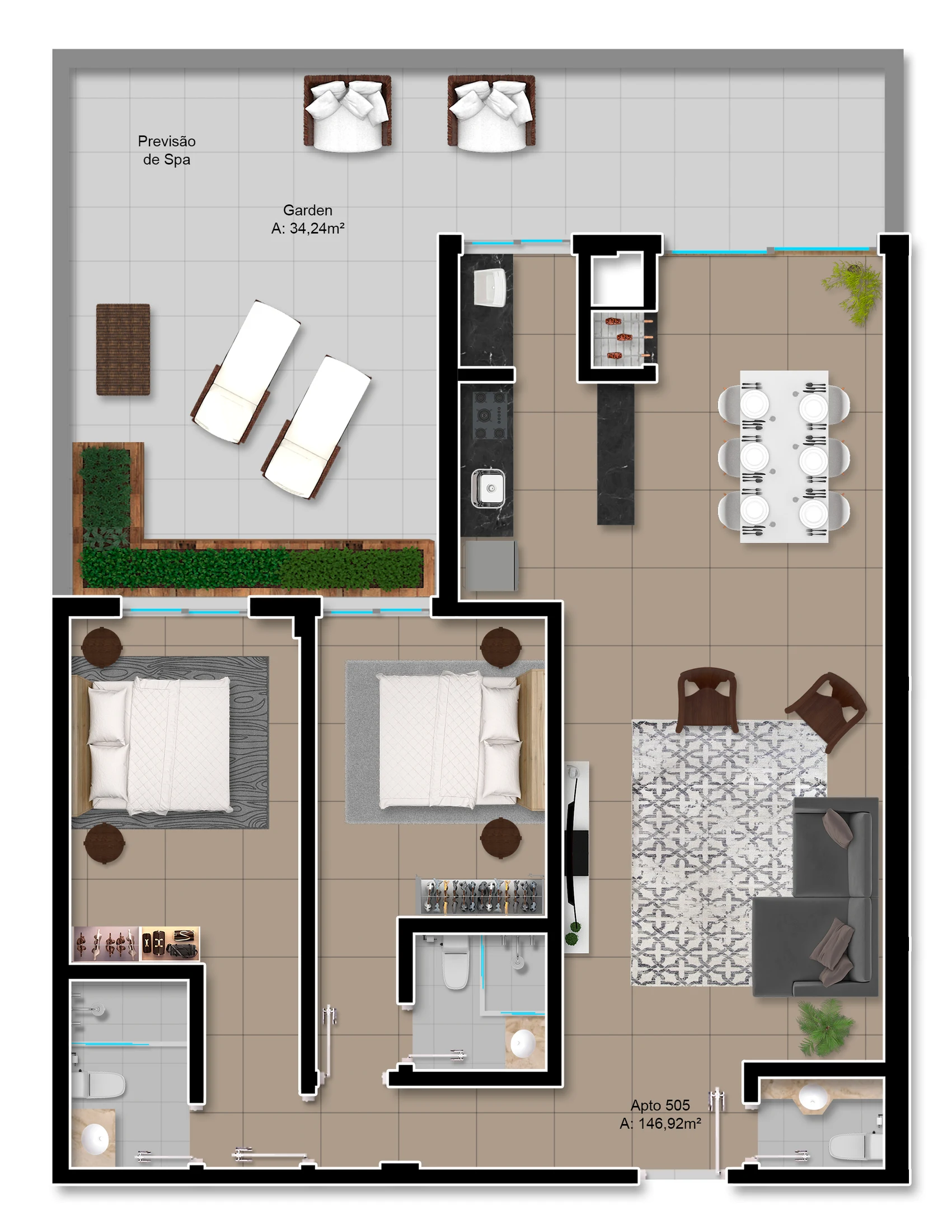 Planta do empreendimento