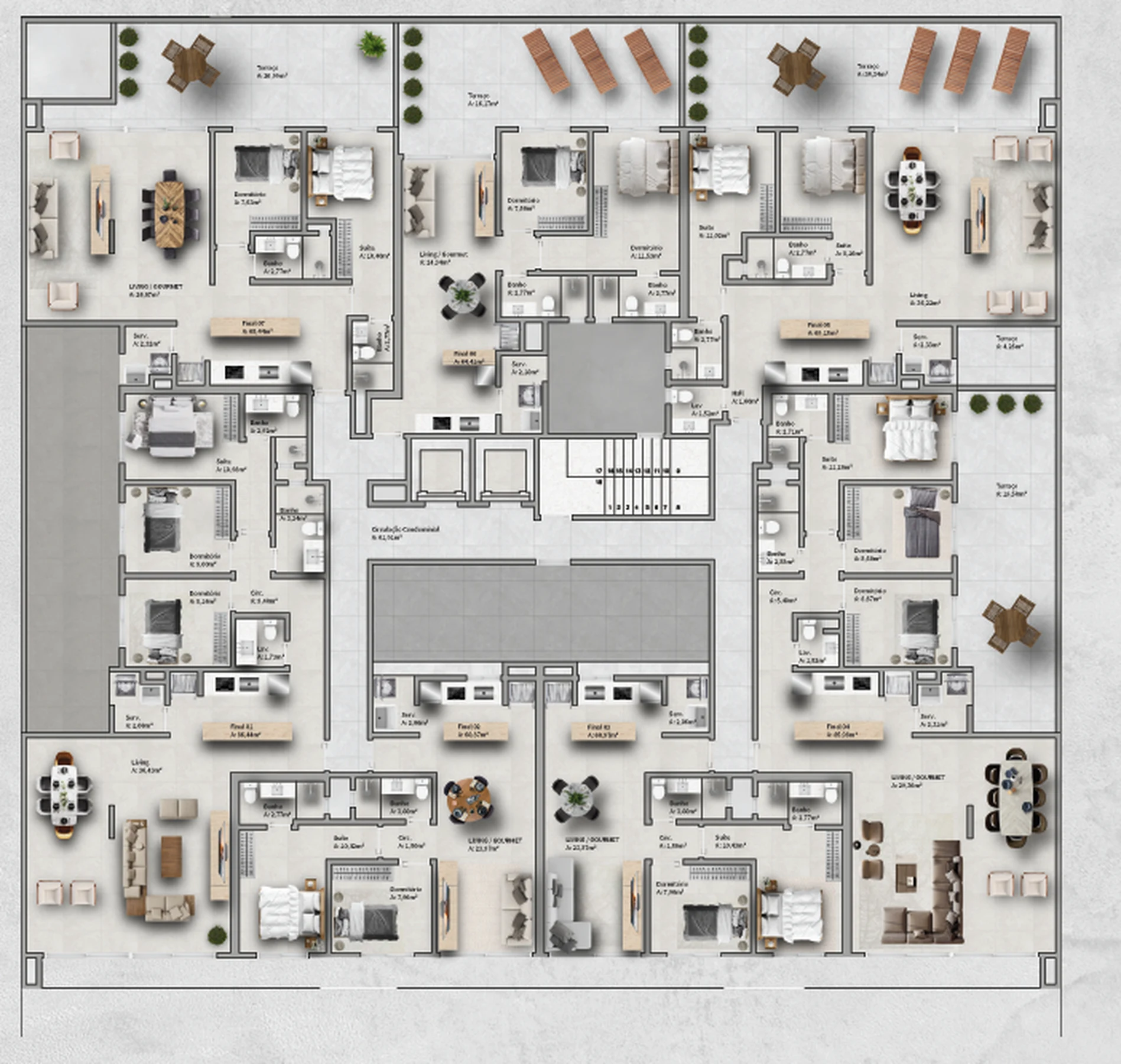 Planta do empreendimento