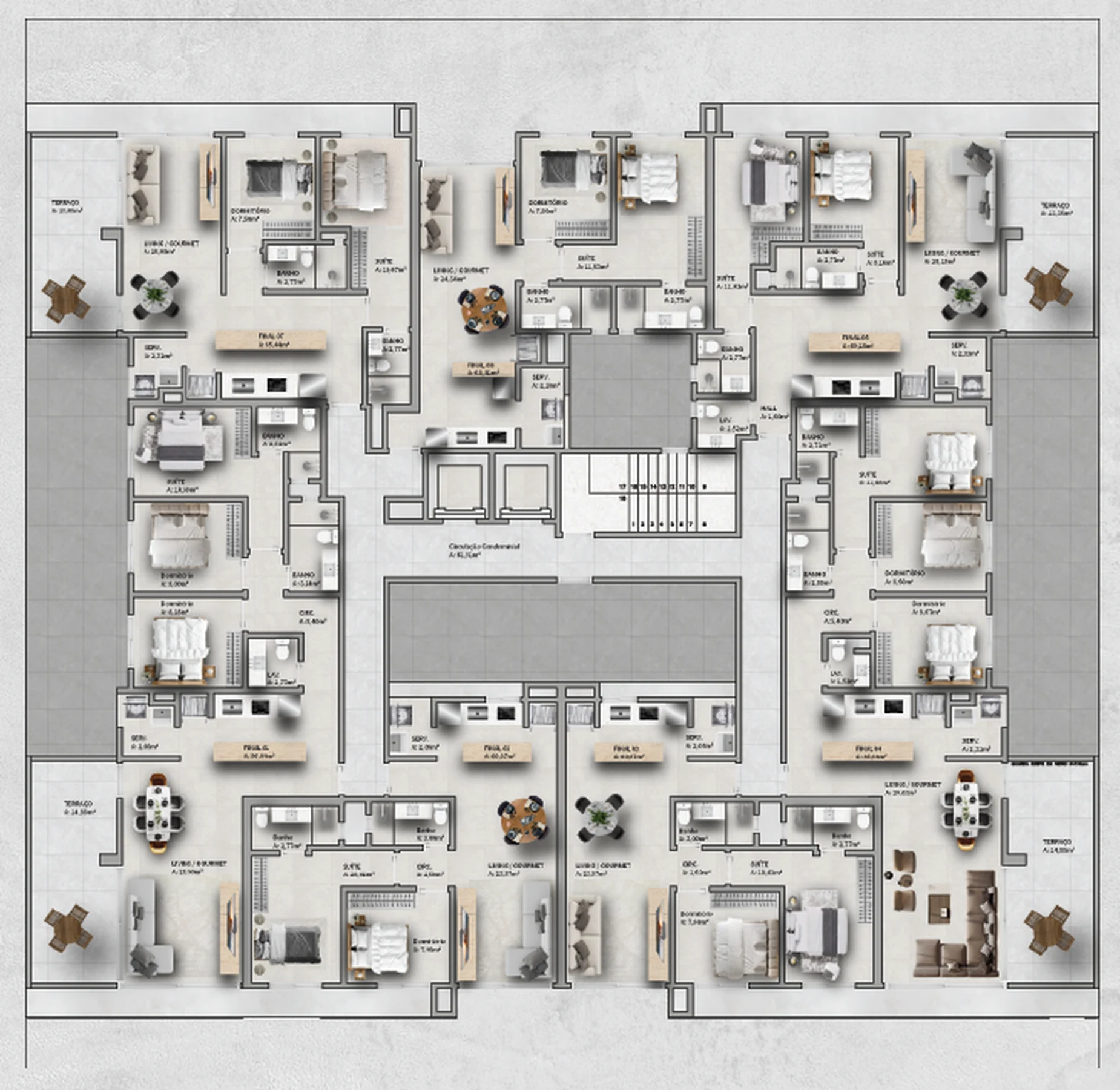 Planta do empreendimento