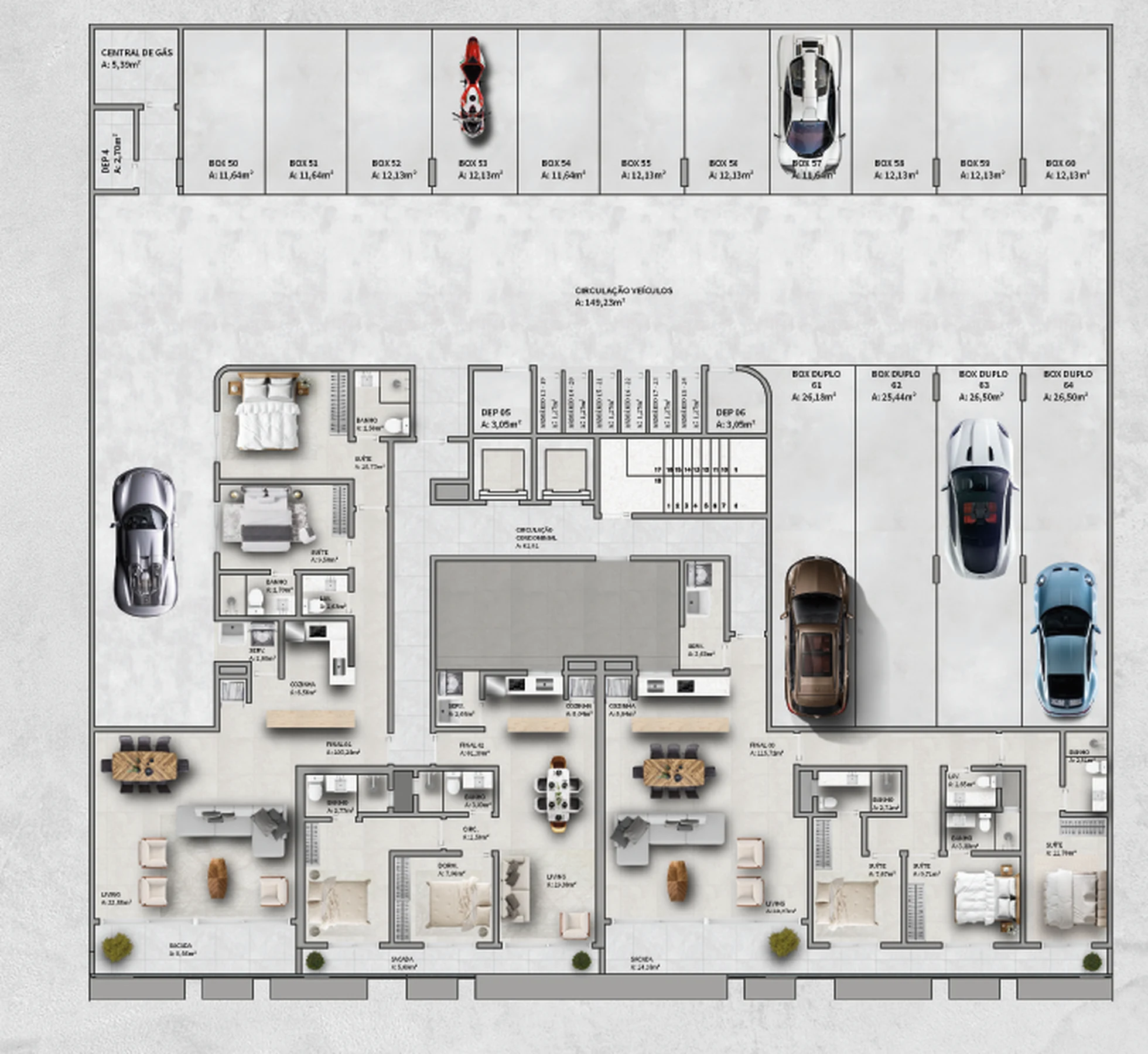 Planta do empreendimento