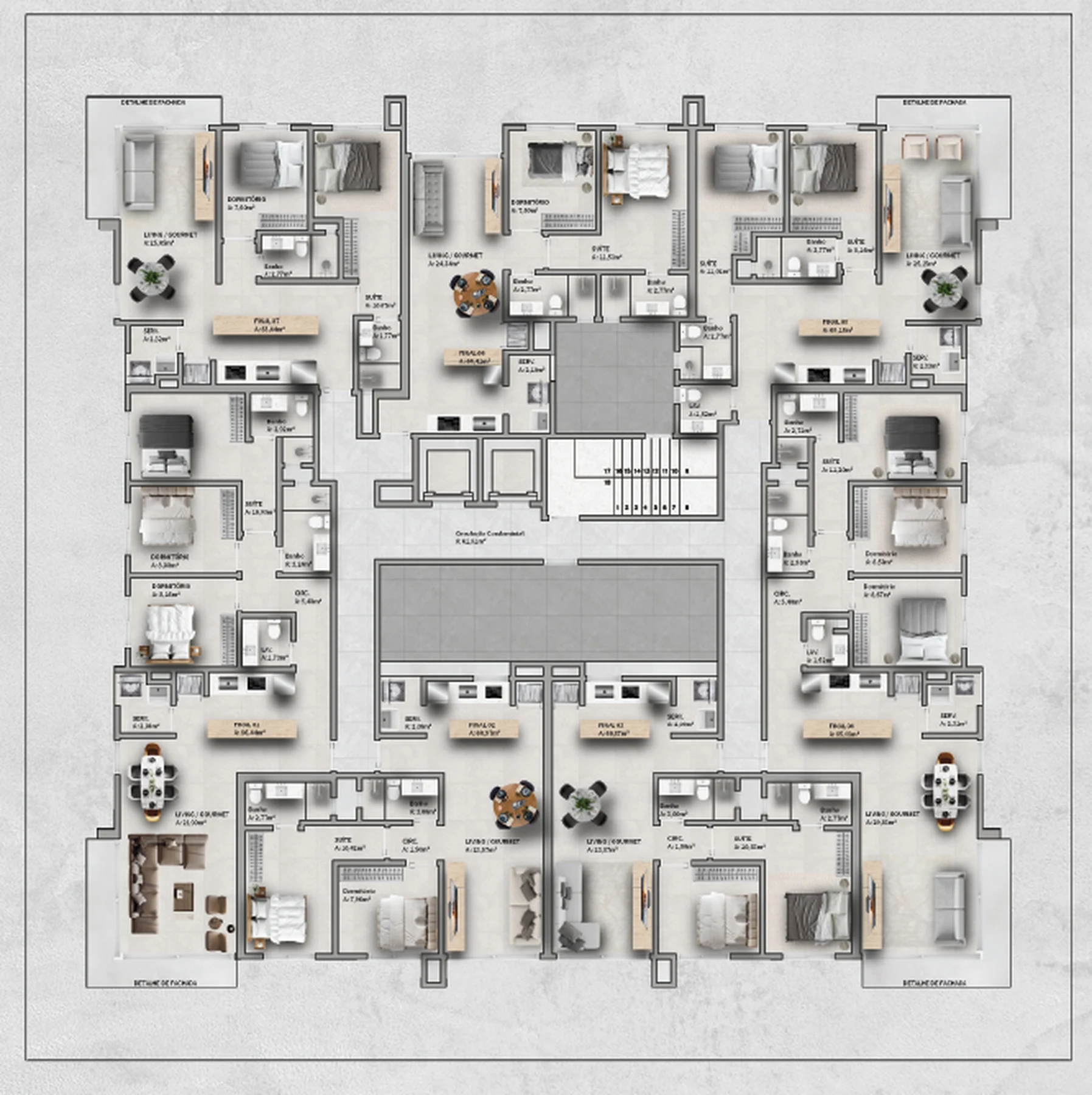 Planta do empreendimento