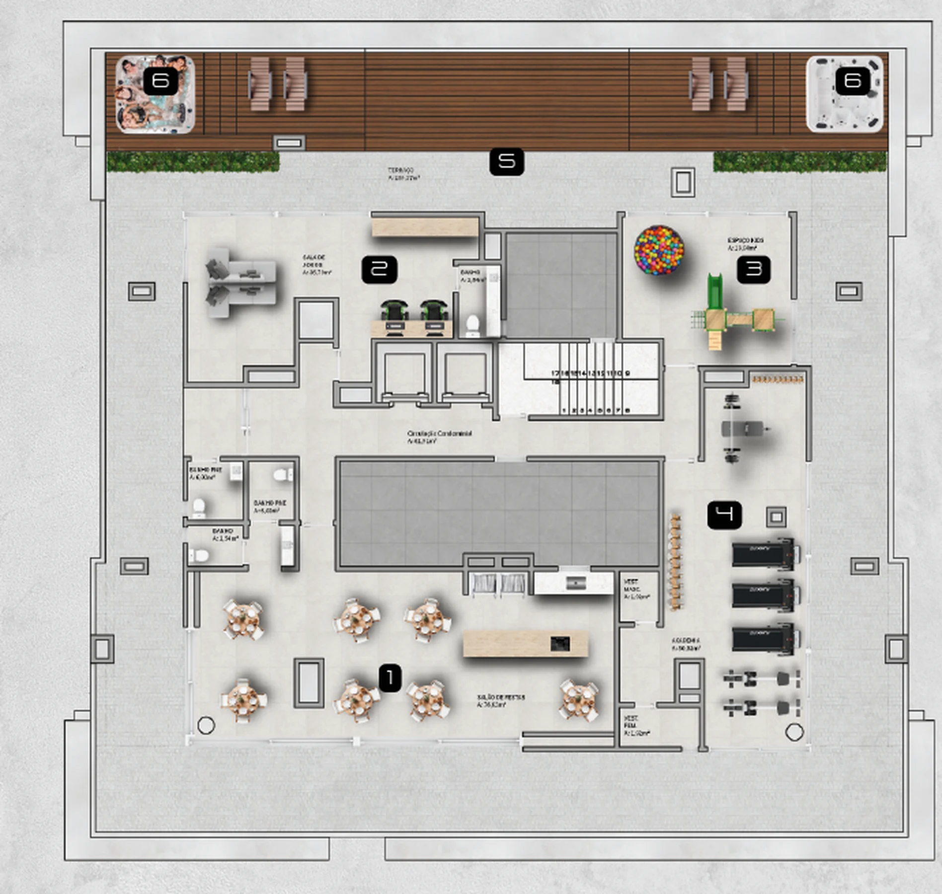 Planta do empreendimento