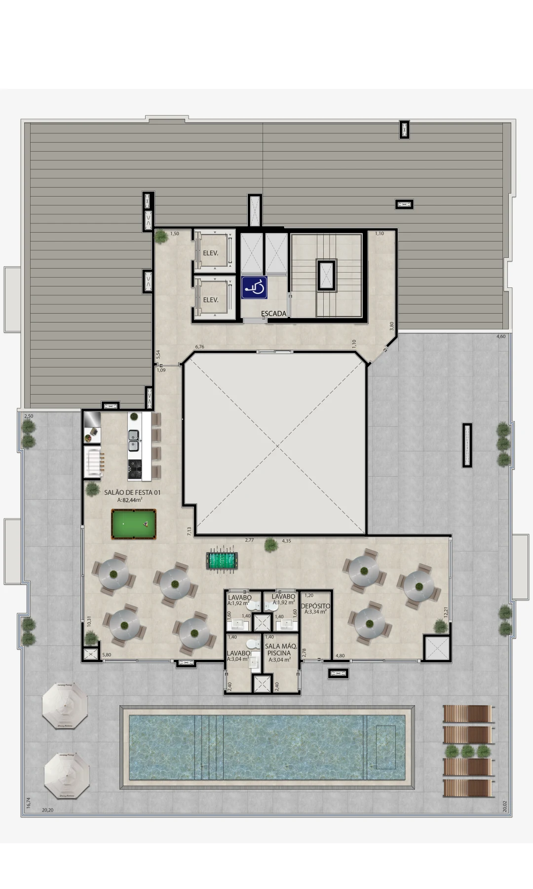 Planta do empreendimento