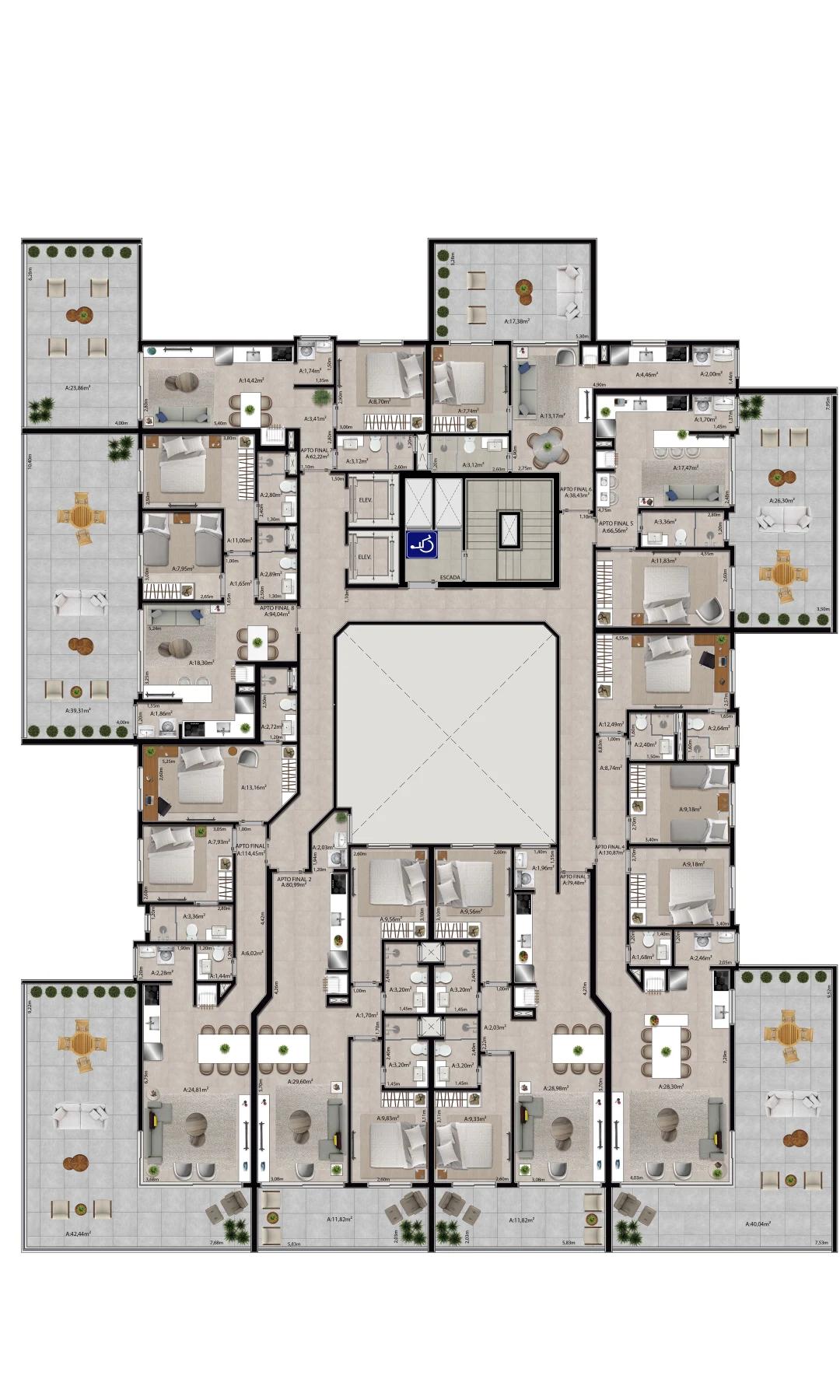 Planta do empreendimento