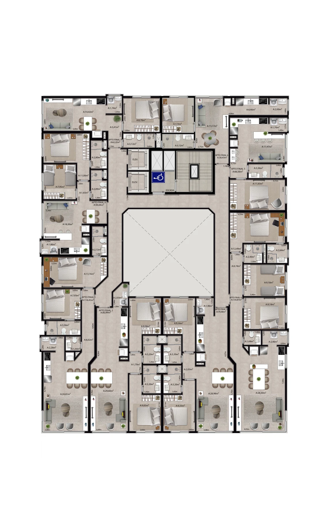 Planta do empreendimento
