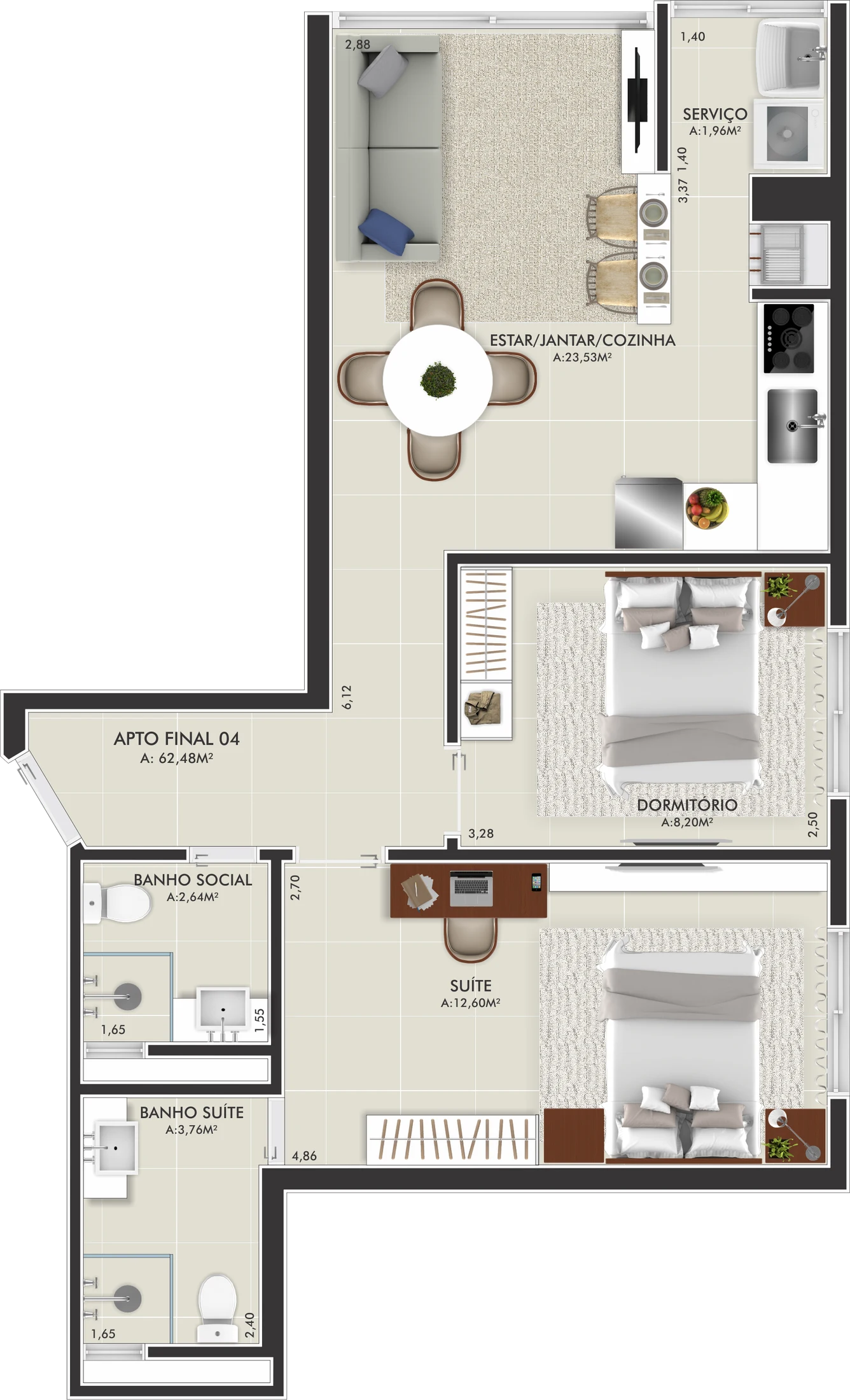 Planta do empreendimento