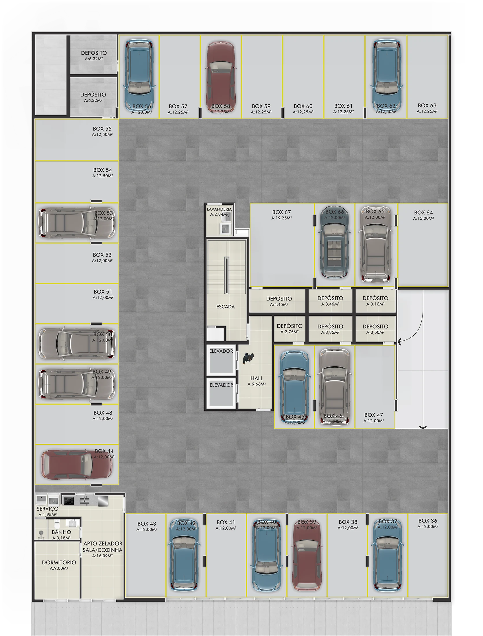Planta do empreendimento