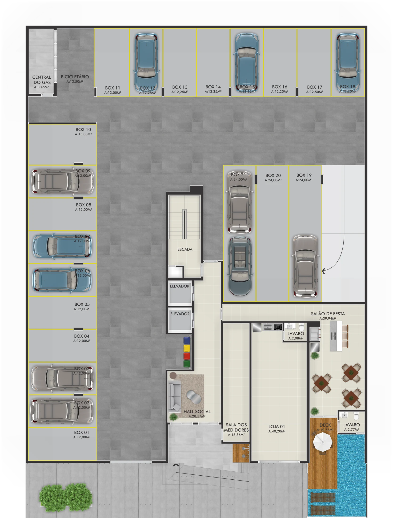 Planta do empreendimento