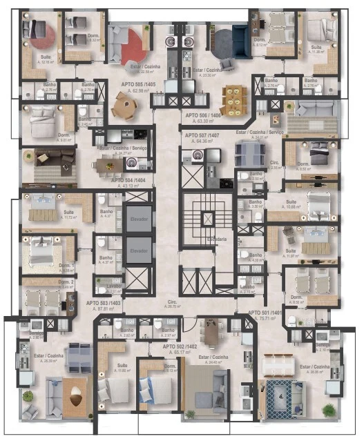 Planta do empreendimento