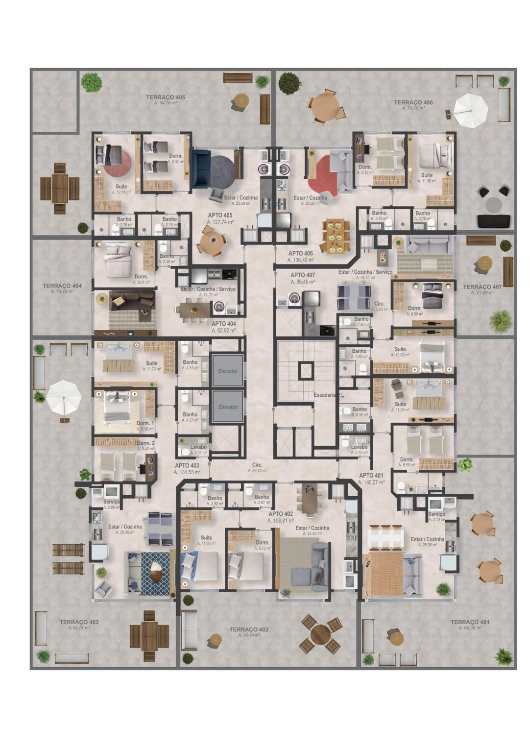 Planta do empreendimento