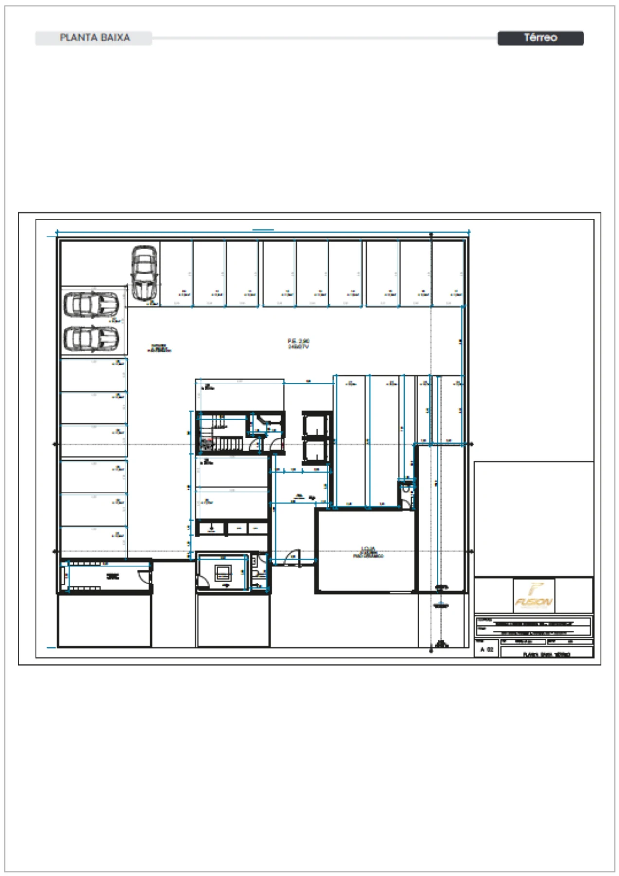 Planta do empreendimento