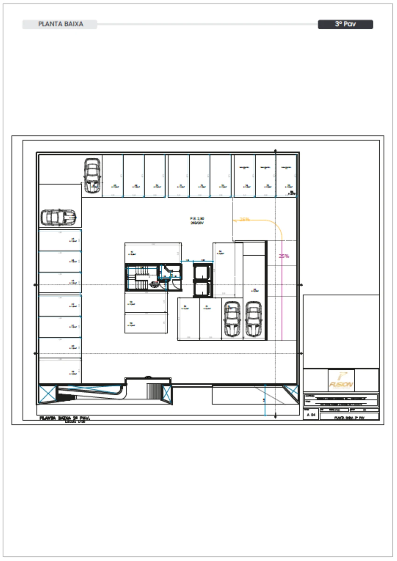 Planta do empreendimento