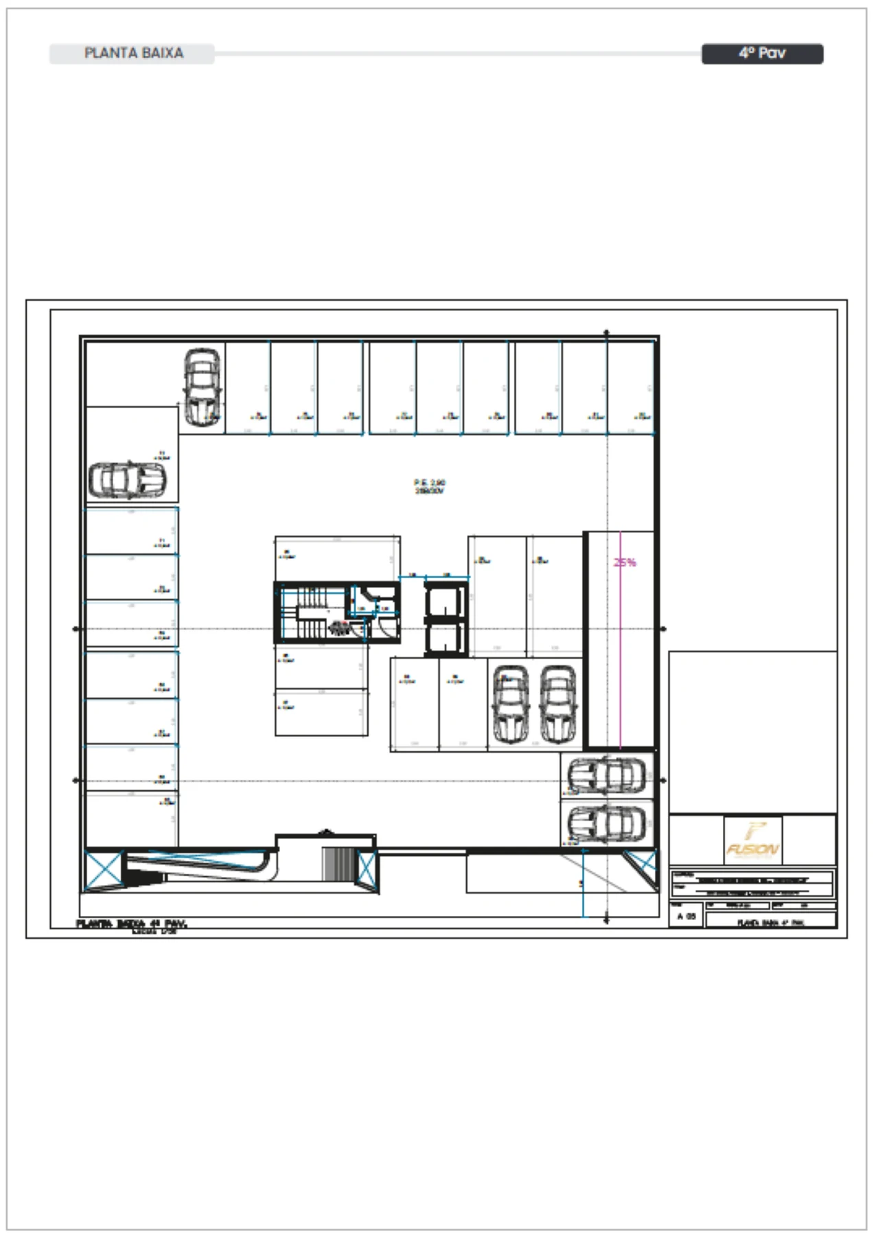Planta do empreendimento