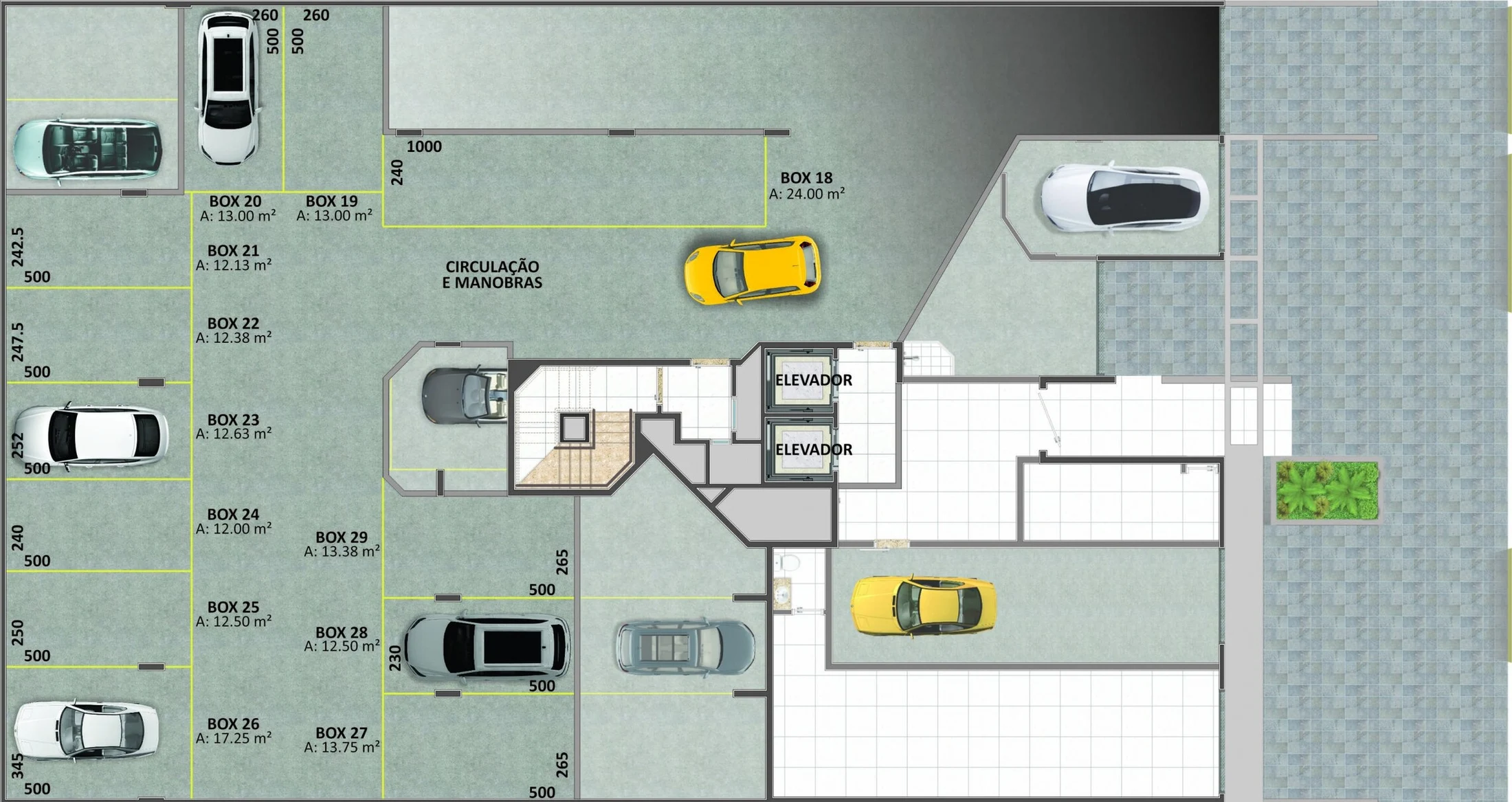Planta do empreendimento
