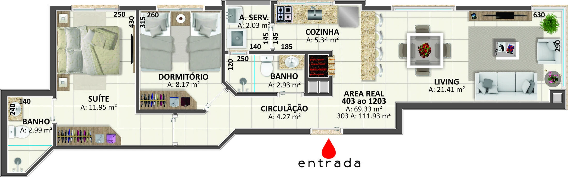 Planta do empreendimento