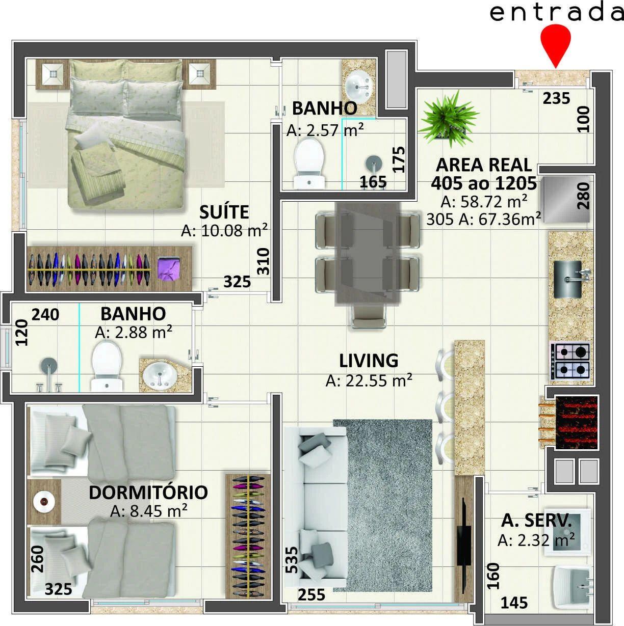 Planta do empreendimento