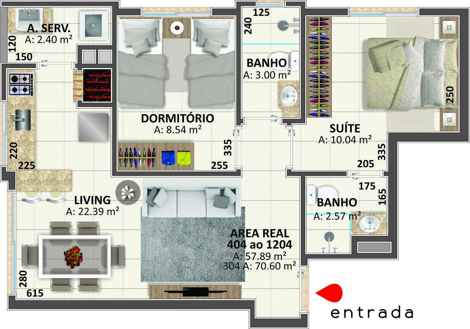 Planta do empreendimento