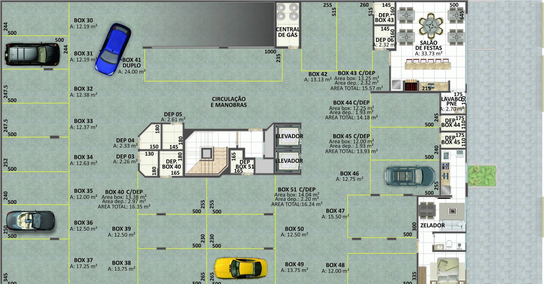 Planta do empreendimento