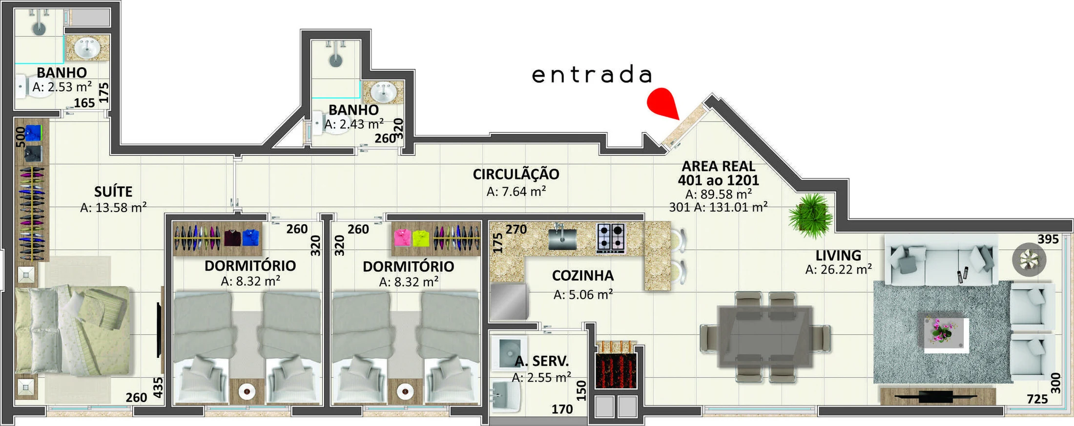 Planta do empreendimento
