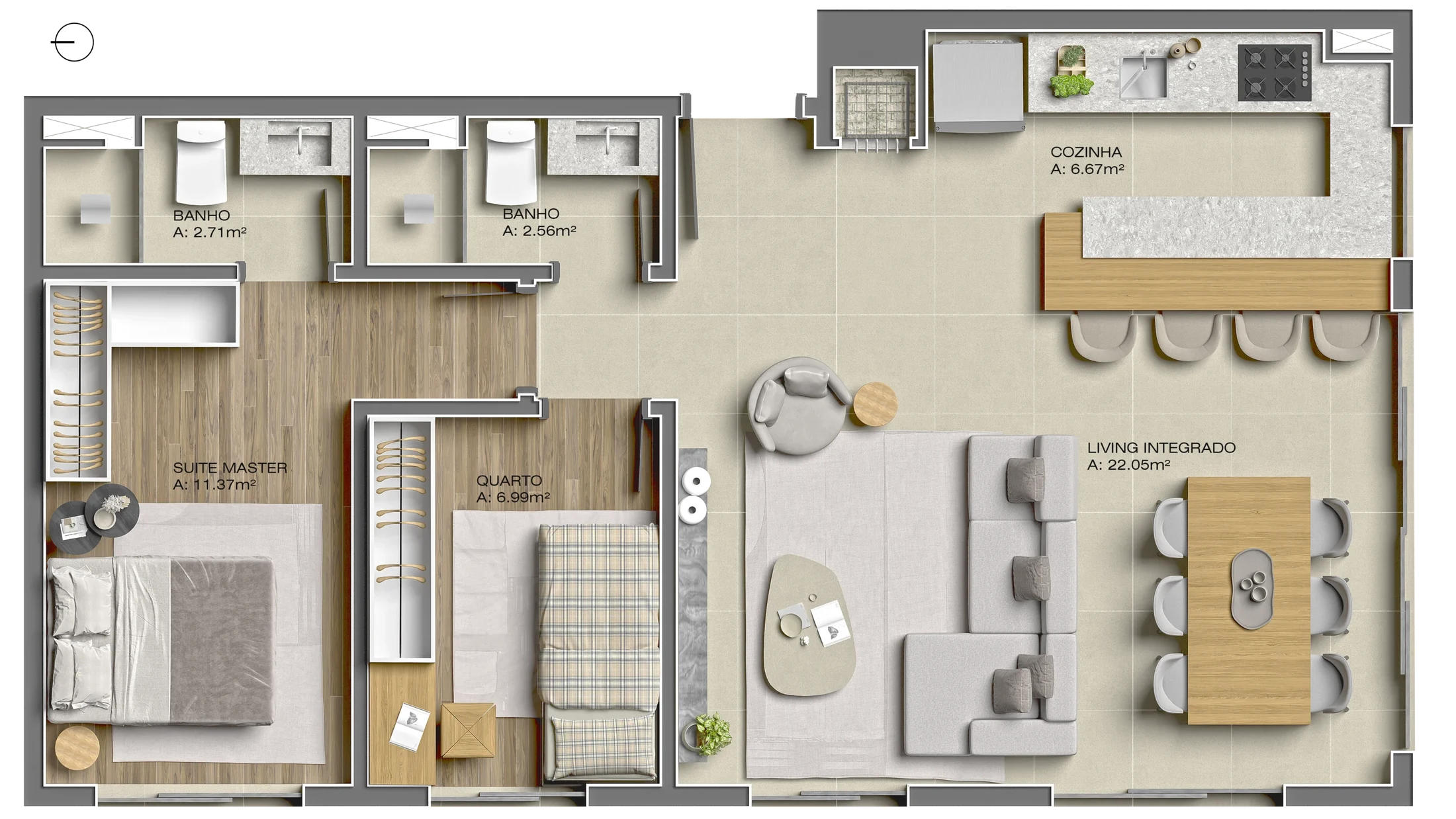 Planta do empreendimento