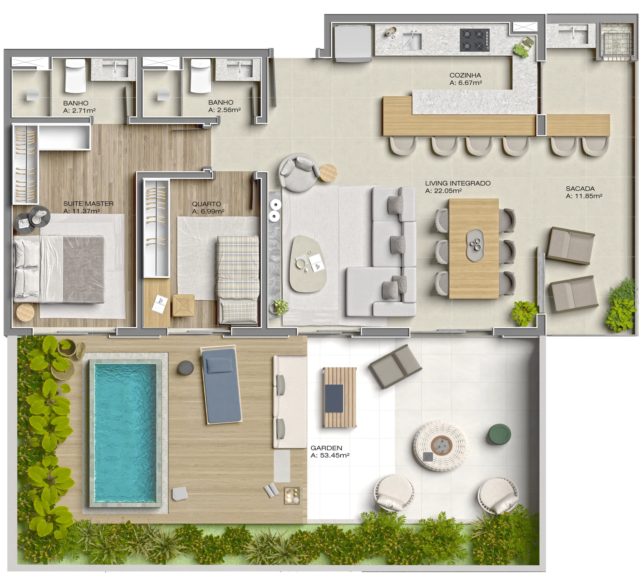 Planta do empreendimento