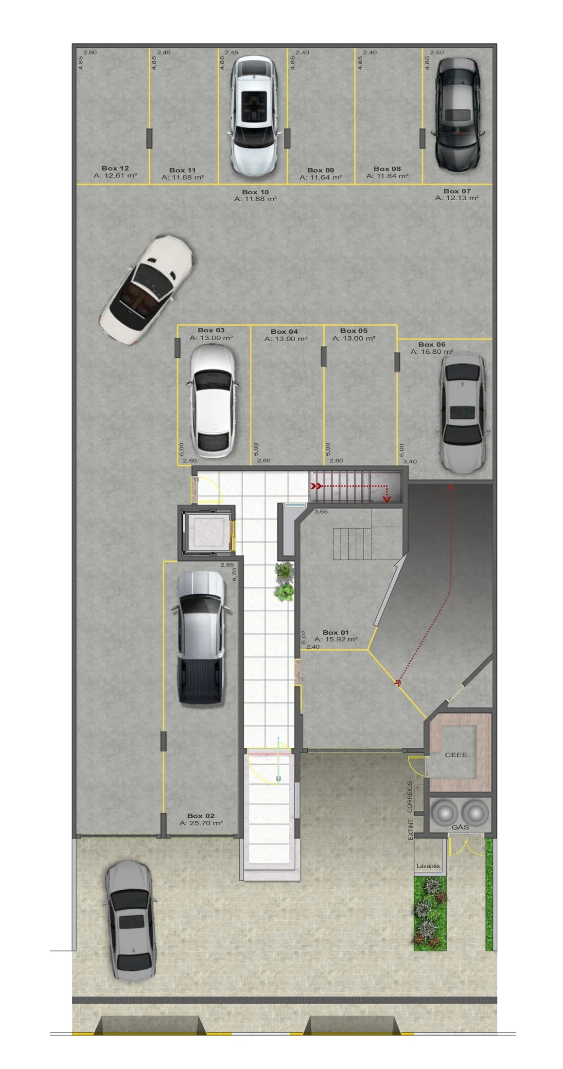 Planta do empreendimento