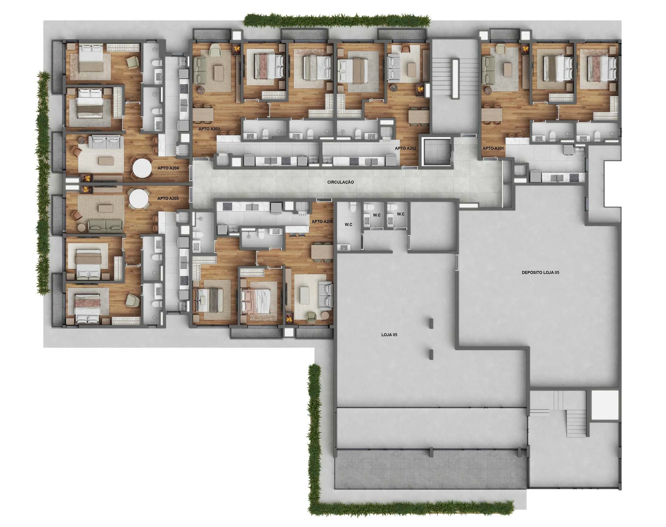 Planta do empreendimento