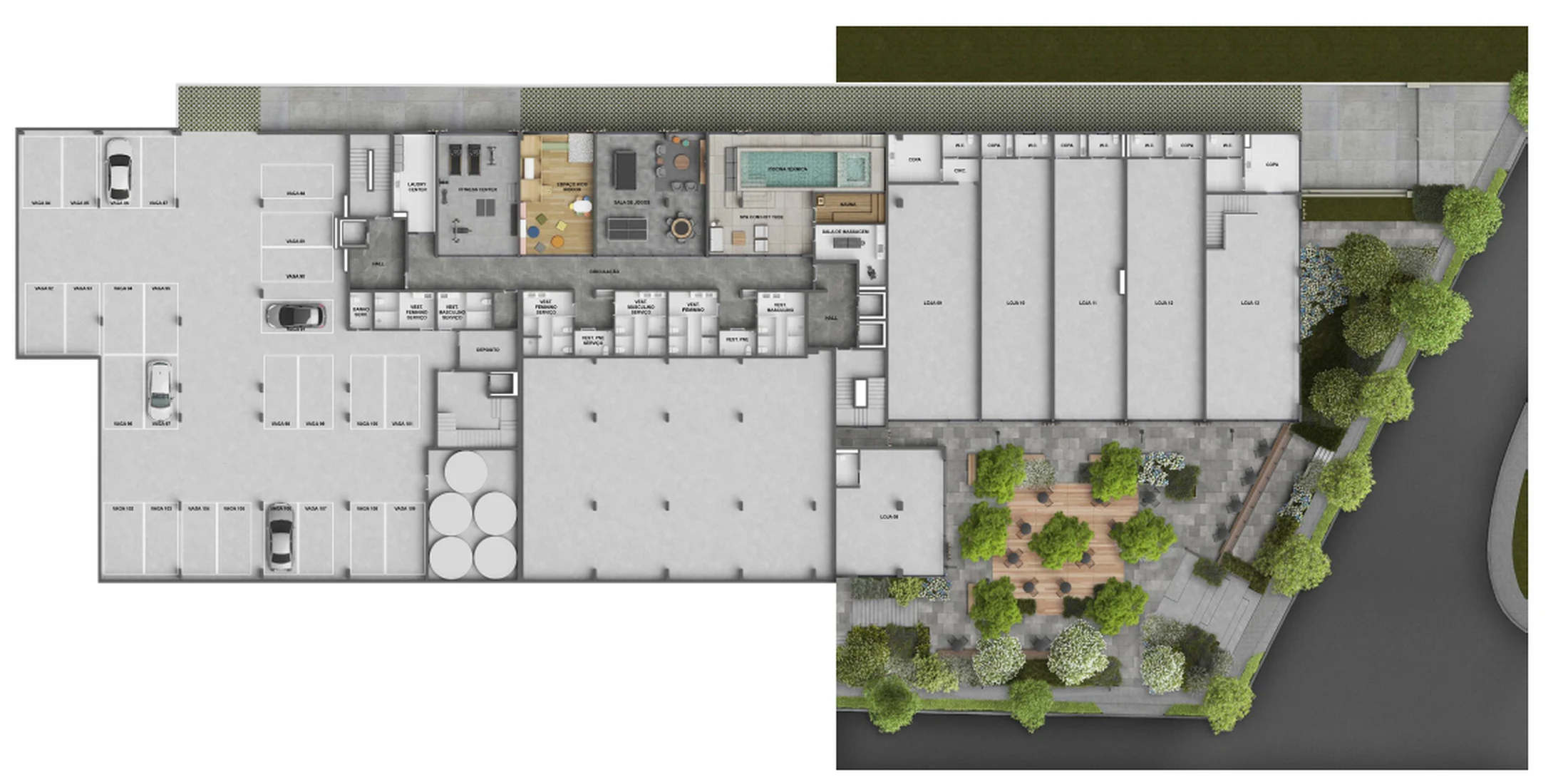 Planta do empreendimento