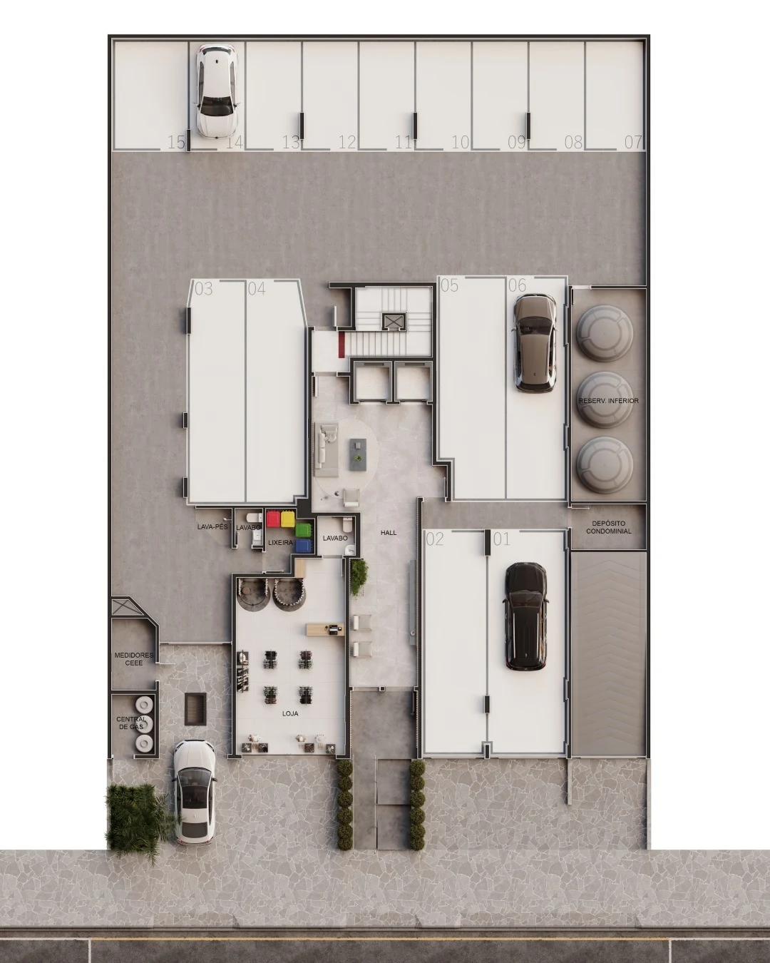 Planta do empreendimento