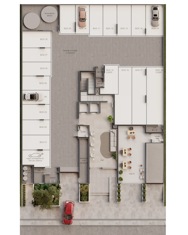 Planta do empreendimento
