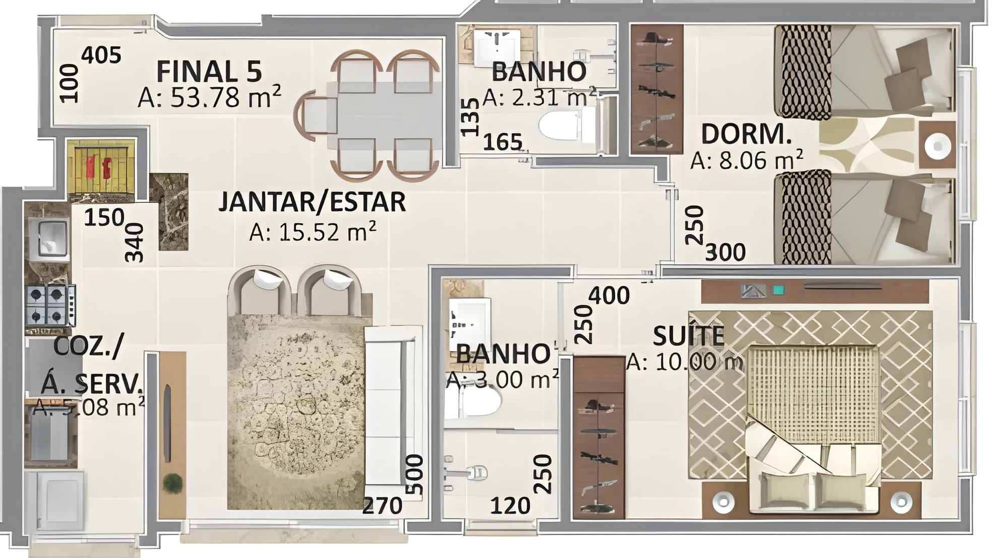 Planta do empreendimento
