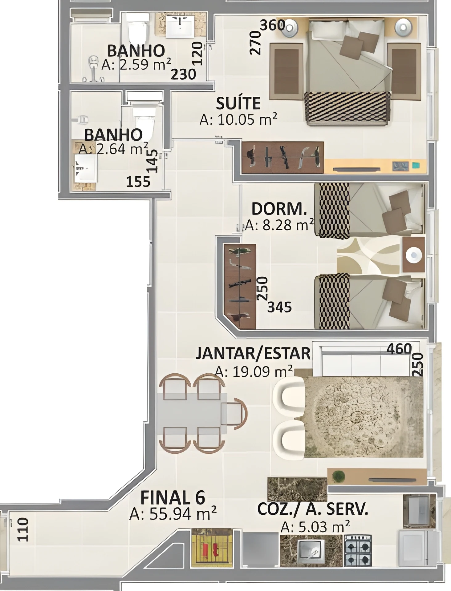 Planta do empreendimento