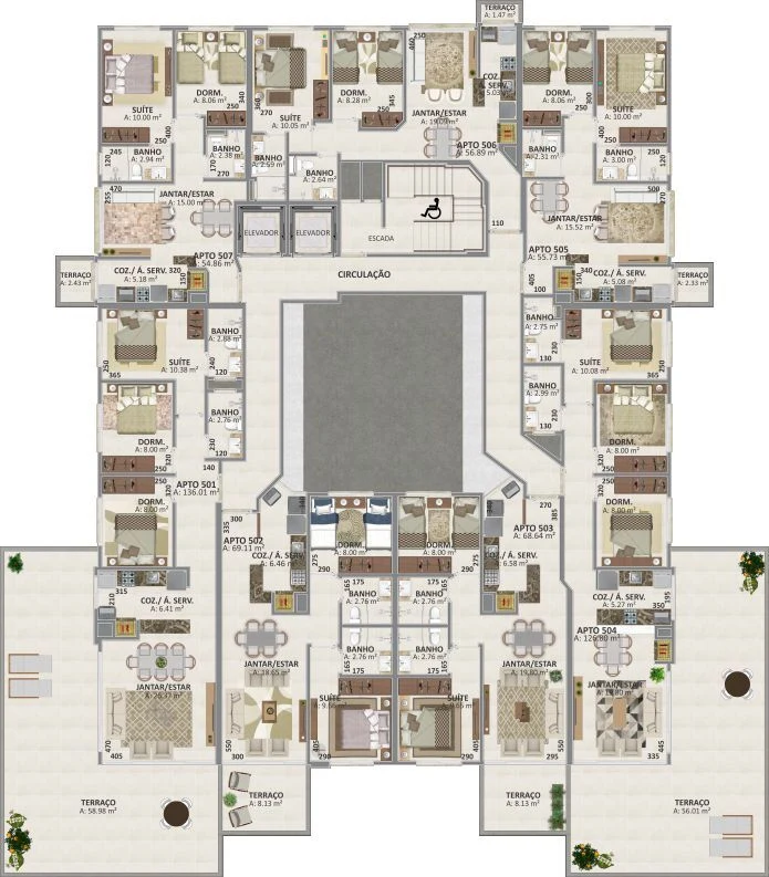Planta do empreendimento